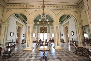 Trinidad Prints: Interior of the Palacio Cantero