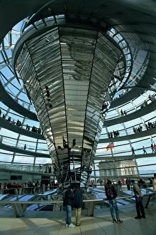 Parliament Collection: Interior of Reichstag Building