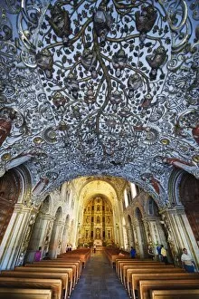 Images Dated 15th November 2010: Interior of Santo Domingo church, Oaxaca, Oaxaca state, Mexico, North America