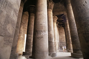Esna Prints: Interior, Temple of Esna, Egypt, North African, Africa