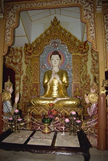 George Town Prints: Interior of temple in Georgetown