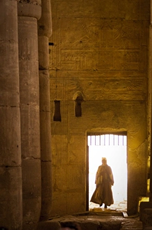 Interior of the Temple of Seti I, Abydos, Egypt, North Africa, Africa