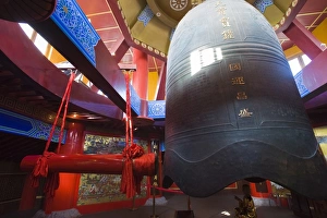 Huge Prints: Interior, Tianning Temple, Changzhou, Jiangsu, China