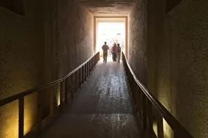 Images Dated 8th February 2009: Interior, Valley of the Kings, Thebes, UNESCO World Heritage Site, Egypt