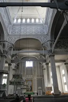 Savonlinna Prints: Interior view of Kerimaki church