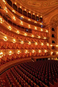 Theater Collection: Interior view of Teatro Colon and its Concert Hall, Buenos Aires, Buenos Aires Province