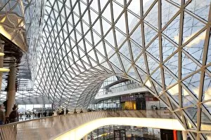 Shopping Centre Collection: Interior of Zeil shopping center in Frankfurt am Main, Hesse, Germany, Europe