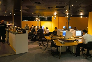 Desk Prints: Internet cafe