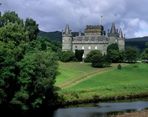 Inveraray Castle and River Aray