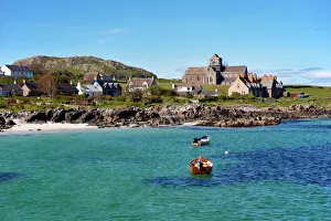 Iona Abbey, Isle of Iona, Inner Hebrides, Scotland, United Kingdom, Europe