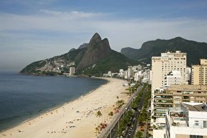 Images Dated 12th February 2010: Ipanema beach, Rio de Janeiro, Brazil, South America