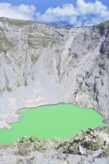 Images Dated 21st March 2009: Irazu volcano, Irazu Volcano National Park, Cartago Province, Costa Rica, Central America