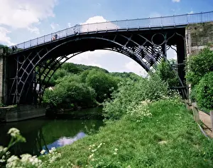 The Iron Bridge, Ironbridge, UNESCO World Heritage Site, Shropshire, England