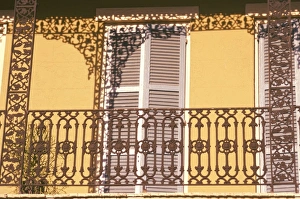 Ironwork Prints: Iron lace balcony