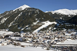Ischgl in winter, Tirol, Austrian Alps, Austria, Europe