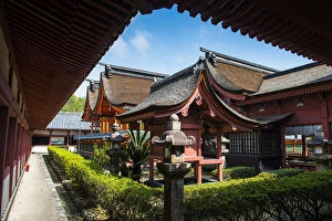 Shikoku Prints: Ishiteji Temple in Matsuyama, Shikoku, Japan, Asia