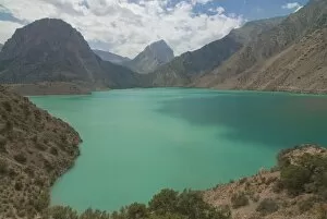 Iskanderkul Lake, Fann mountains, Tajikistan, Central Asia