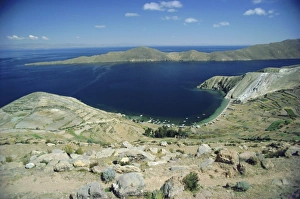 Isla Del Sol Prints: Isla del Sol, Lake Titicaca, Bolivia, South America