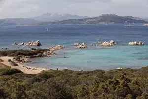 Images Dated 14th September 2010: The island of Caprera, Maddalena Islands, view over the coast of Sardinia, Italy, Mediterranean