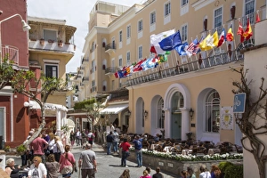 Capri Prints: The Island of Capri, Campania, Italy, Europe