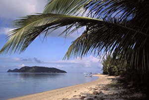 Surat Thani Prints: The island of Ko Tae Nai from Ao Bang Charu beach on