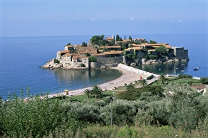 Podgorica Prints: Island of Sveti Stefan (St