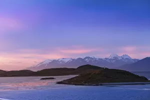 Dramatic Landscape Gallery: Islands and mountains in Tierra del Fuego near Ushuaia, Argentina, South America
