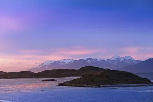 Dramatic Landscape Gallery: Islands and mountains in Tierra del Fuego near Ushuaia, Argentina, South America