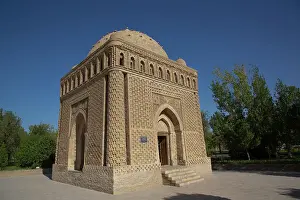 Uzbekistan Prints: Ismail Samani Mausoleum, UNESCO World Heritage Site