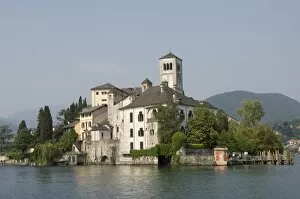 Images Dated 22nd May 2009: Isola di San Giulio, Lake Orta, Italy, Europe