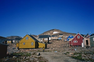 Ittoqqortoormiit Prints: Ittoqqortoormiit, East Greenland, Greenland, Polar Regions