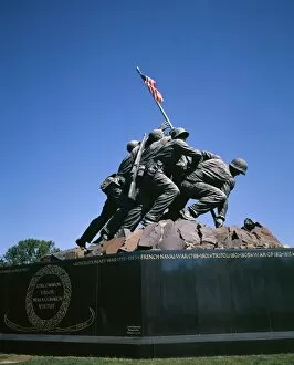Images Dated 26th January 2009: Iwo Jima War Memorial to the U
