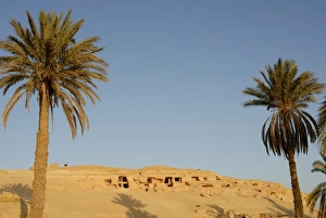 Siwa Prints: Jabal el Mawta (Mountain of the Dead), Oasis of Siwa, Egypt, North Africa, Africa