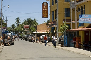 Jaco, a surfing and party town, Costa Rica, Central America