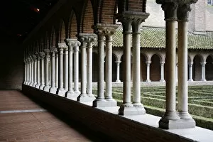 Images Dated 7th December 2008: Jacobinss church cloister, Toulouse, Haute-Garonne, France, Europe