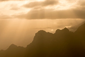 Jagged Prints: Jagged peaks of the Simien Mountains, Ethiopia, Africa