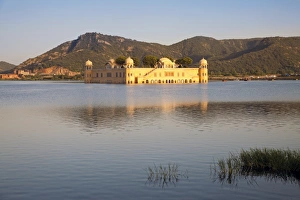 Jaipur Prints: The Jai Mahal (Lake Palace), Jaipur, Rajasthan, India