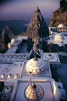 Jain Prints: Jain Holy Hill and Temple complex