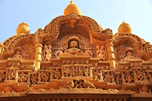 Cultures Prints: Jain temple of Adinath (Rishabha), dating from the 12th century, Jaisalmer, Rajasthan
