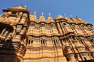 Typical Culture Prints: Jain temple of Adinath (Rishabha), dating from the 12th century, Jaisalmer, Rajasthan