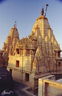 Jain Prints: Jain Temple complex in the Fort at Jaisalmer