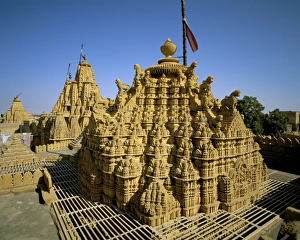 Jain Prints: Jain temple roofs