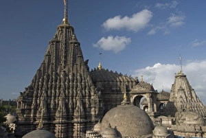 Images Dated 17th September 2007: Jain Temples, Satrunjaya, Gujarat, India