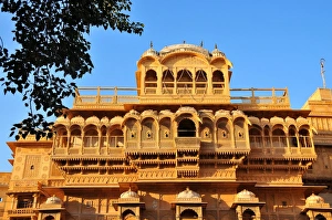 Royalty Prints: Jaisalmer Raj Mahal (Royal Palace), Jaisalmer, Rajasthan, India, Asia