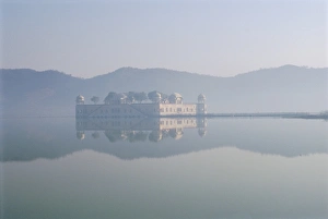 Moghul Prints: Jal Mahal, once a hunting lodge