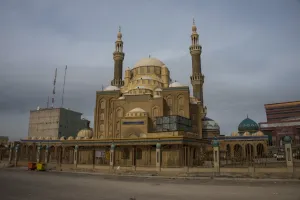Mosques Prints: Jalil Khayat Mosque in Erbil (Hawler), capital of Iraq Kurdistan, Iraq, Middle East