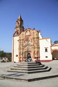 Images Dated 30th March 2009: Jalpan Mission, UNESCO World Heritage Site (designed by Franciscan Fray Junipero Serra)