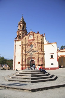 Images Dated 30th March 2009: Jalpan Mission, UNESCO World Heritage Site (designed by Franciscan Fray Junipero Serra)