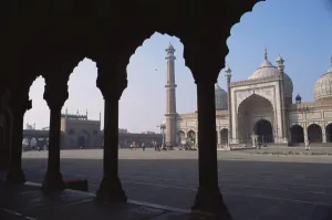 Old Delhi Prints: The Jama Masjid (Friday Mosque)