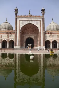 Images Dated 3rd April 2009: Jami Masjid mosque, Old Delhi, India, Asia